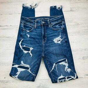 AEO super hi-rise jegging 4L